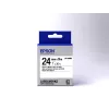 Epson LK-6WBN kasetė su etikečių juosta, 24 mm, juoda ant baltos, 9 m