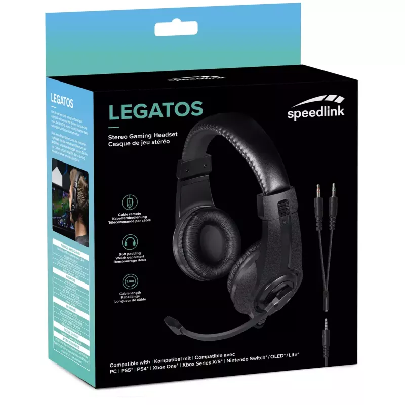 Ausinės SPEEDLINK LEGATOS