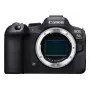 Veidrodinis fotoaparatas Canon EOS R6 Mark II (kėbulas) – 24,2 MP, CMOS, 4K vaizdo įrašas, 3 colių liečiamas ekranas, Wi‑Fi, 1/8000 s užraktas, 0,588 kg, juodas