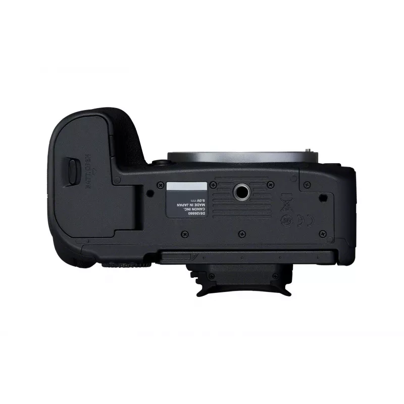 Veidrodinis fotoaparatas Canon EOS R6 Mark II (kėbulas) – 24,2 MP, CMOS, 4K vaizdo įrašas, 3 colių liečiamas ekranas, Wi‑Fi, 1/8000 s užraktas, 0,588 kg, juodas