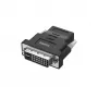 Hama 00200338 lyties keitiklis DVI-D į HDMI juodas