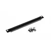 Kabelių tvarkymo panelė EQUIP EZMB-10-B, metalinė, juoda, 1U