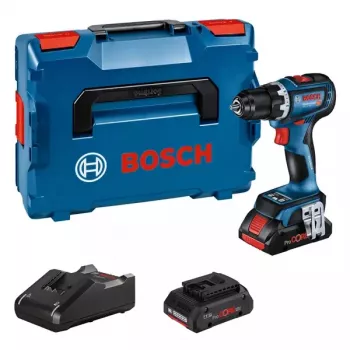 Bosch GSR 18V-90 C gręžtuvas su dviem akumuliatoriais 2100 RPM 1.1 kg