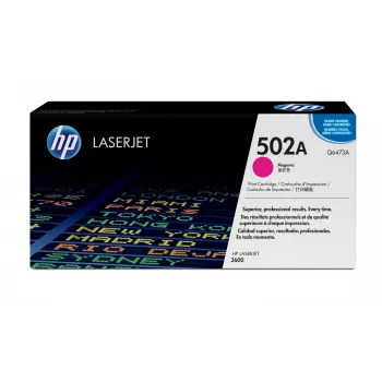 HP 502A rausvos spalvos originalus lazerinis kasetė LaserJet
