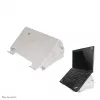 Neomounts NSNOTEBOOK300 stovas nešiojamam kompiuteriui 10-22 colių - universalus, permatomas, plastikinis, 25,4 cm (10 col.), 55,9 cm (22 col.), 15 kg, 136 - 209 mm