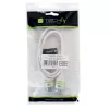 Techly 2m High Speed HDMI laidas su Ethernet A/A M/M Baltas ICOC HDMI-4-020WH