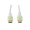 Techly 2m High Speed HDMI laidas su Ethernet A/A M/M Baltas ICOC HDMI-4-020WH