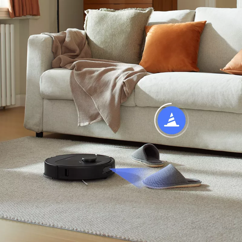 Roborock QR 598 kombinuotas dulkių siurblys 0,33 L juodas