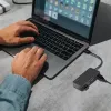 LogiLink USB 3.2 Gen1 4 prievadų USB šakotuvas juodas 5000 Mbit/s ABS