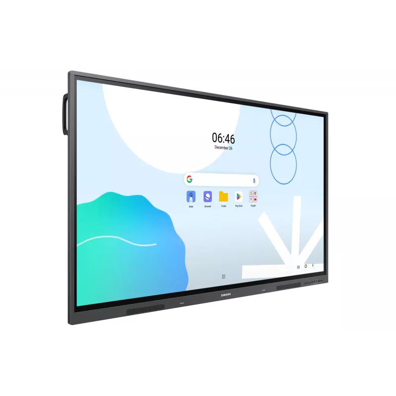 Samsung WA75D interaktyvi lenta 190,5 cm (75 colių) 3840 x 2160 pikselių Liečiamas ekranas Pilka