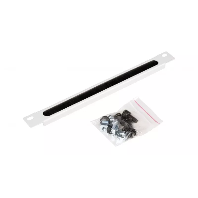 Kabelių valdymo skydelis EQUIP EZMB-10-G – metalinis, pilkas, 1U, 60 g