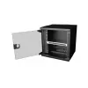 Kabelių valdymo skydelis EQUIP EZMB-10-G – metalinis, pilkas, 1U, 60 g
