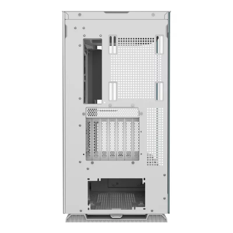 PC korpusas Midi Tower Cougar FV270 — Baltas, ATX/ EATX/ Micro-ITX, 2×3,5 colio + 2×2,5 colio, 120/140 mm ventiliatoriai