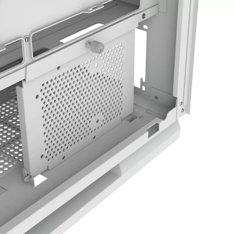 PC korpusas Midi Tower Cougar FV270 — Baltas, ATX/ EATX/ Micro-ITX, 2×3,5 colio + 2×2,5 colio, 120/140 mm ventiliatoriai