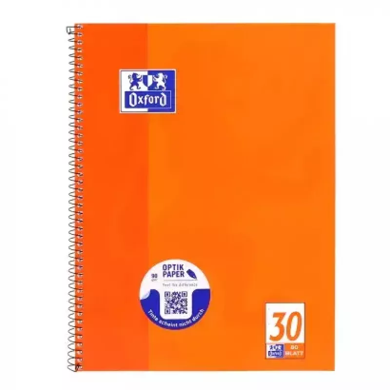 Užrašų knygelė Oxford 100050359 A4 80 lapų Oranžinė