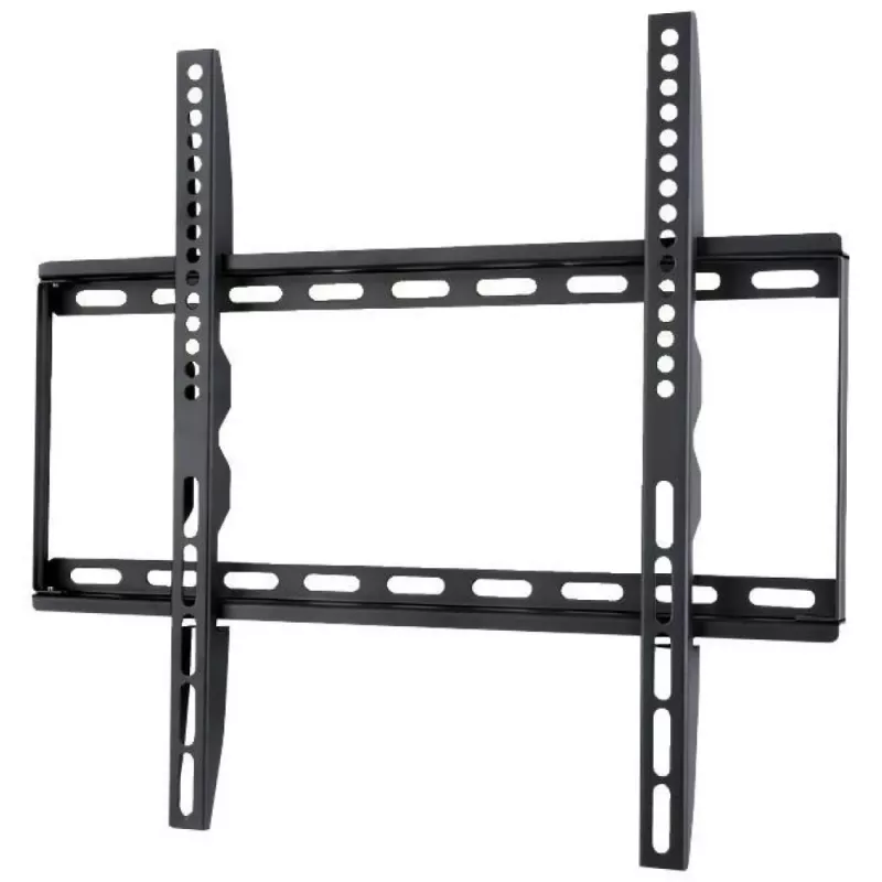 Techly fiksuotas plonas sieninis laikiklis TV LED LCD 23-55 juodas ICA-PLB 162M