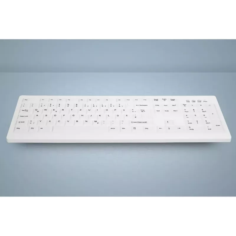 Contour Design Active Key AK-C8100FA-UVS-W/GE klaviatūra medicininė USB QWERTY JK anglų balta