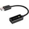 Techly IADAP-DP-HDMIF8K aktyvusis adapteris iš DisplayPort 1.4 (M) į HDMI (F), 8K, juodos spalvos