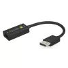Techly IADAP-DP-HDMIF8K aktyvusis adapteris iš DisplayPort 1.4 (M) į HDMI (F), 8K, juodos spalvos