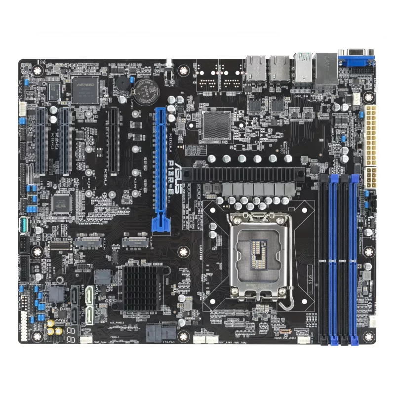 Motininė plokštė ASUS 90SB0CS0-M0UAY0 ATX, LGA1700, Intel C262, DDR5 iki 4400 MHz, 4 DIMM, 128 GB, 3x LAN, 8x SATA III, 1x M.2 (2280), PCIe GEN5 x16
