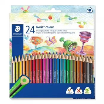 Spalvoti pieštukai Staedtler 187, 24 vnt.