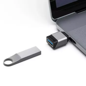 ALOGIC ULCAMN-SGR USB-C į USB-A adapteris (vyriškas į moterišką)