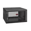 APC NetShelter WX AR106SH6, 6U, 19 colių jungiamasis stovas, montuojamas ant sienos, surinktas, 600 mm gylio