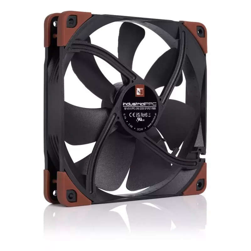 Ventiliatorius Noctua NF-A14 14 cm 500-2000 RPM Juodas Ruda