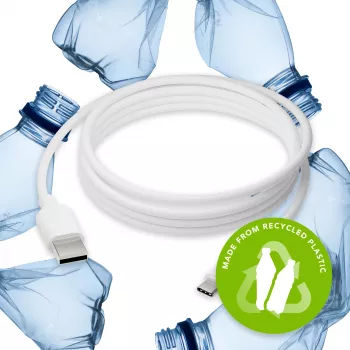dbramante1928 re-charge Pro laidas 2,5 m USB-A į USB-C, baltas