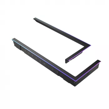 RGB apšvietimo rinkinys ASUS TUF GAMING GT502 Horizon — ARGB 3 kontaktų, 5 V, 1,44 A, magnetinis tvirtinimas, Midi Tower suderinamas, Juoda