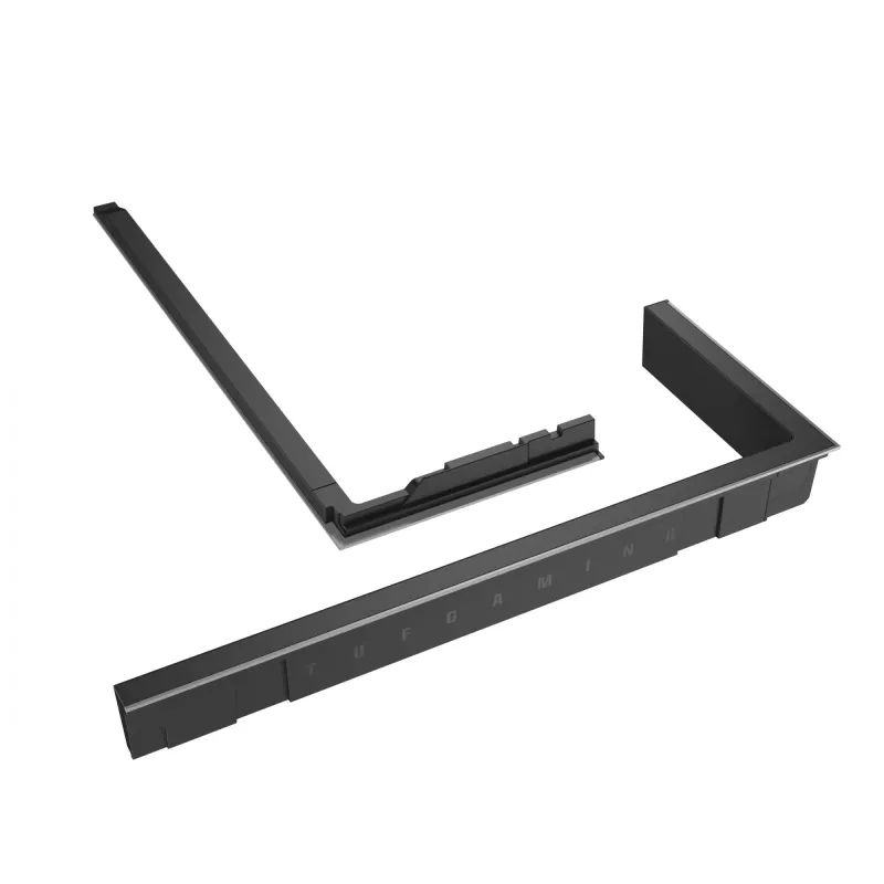 RGB apšvietimo rinkinys ASUS TUF GAMING GT502 Horizon — ARGB 3 kontaktų, 5 V, 1,44 A, magnetinis tvirtinimas, Midi Tower suderinamas, Juoda