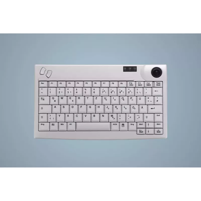 Contour Design Active Key AK-440 klaviatūra, laidi, USB, QWERTZ vokiškas, balta