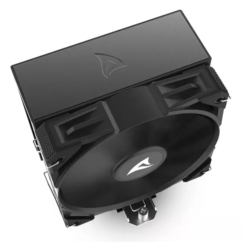 Oro aušintuvas Sharkoon A40 12 cm juodas 500-1800 RPM 121,55 m³/h