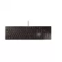 CHERRY KC 6000 Slim klaviatūra, USB, AZERTY, juoda