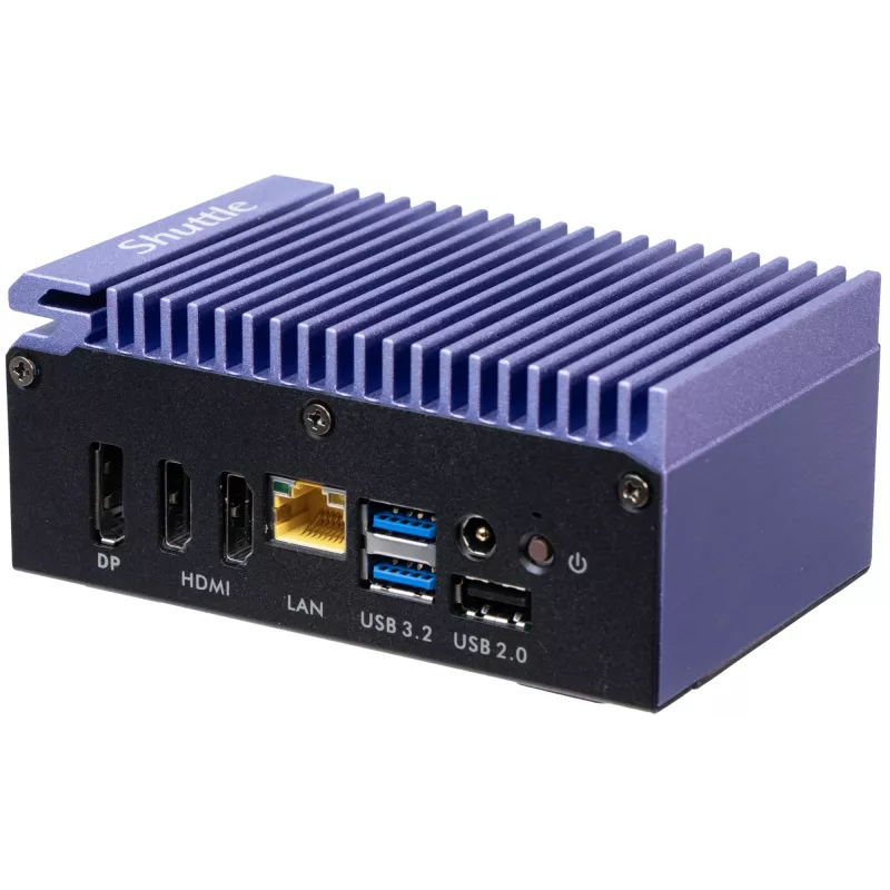 Mini PC Shuttle Edge PC SPCEL12 Intel Celeron J6412 1x DDR4 0GB 2x HDMI OS
