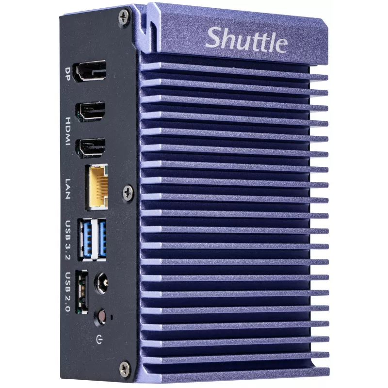 Mini PC Shuttle Edge PC SPCEL12 Intel Celeron J6412 1x DDR4 0GB 2x HDMI OS