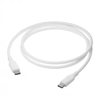 USB-C į USB-C laidas d bramante re-charge Pro 1,2 m USB 2.0, 0,48 Gbit/s, baltas