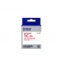 Epson etikečių kasetė standartinė LK-4WRN raudona/balta 12mm (9m)