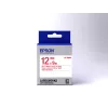 Epson etikečių kasetė standartinė LK-4WRN raudona/balta 12mm (9m)