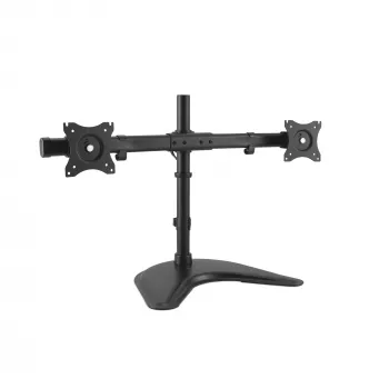 Kensington SmartFit Ergo laisvai pastatomas dviejų monitorių stovas, 20 kg, 68,6 cm (27 col.), 100 x 100 mm, aukščio reguliavimas, juodas