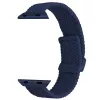 Apple Watch dirželis PURO PUAW44LOOPDKBLUE audinys 220 mm