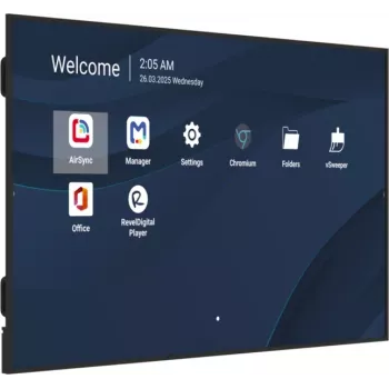 Profesionalus 98 colių 4K komercinis ekranas VIEWSONIC CDE9831-1C, 3840x2160, 500 cd/m², Android 14, 24/7