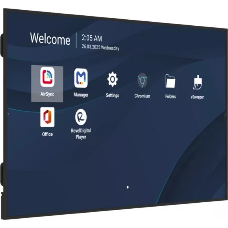 Profesionalus 98 colių 4K komercinis ekranas VIEWSONIC CDE9831-1C, 3840x2160, 500 cd/m², Android 14, 24/7