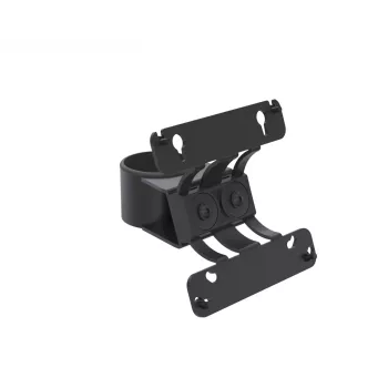 Monitoriaus stovas ant stulpo Ergonomic Solutions SpacePole SPV3306-02 – VESA 75x100 mm, juodas stulpas