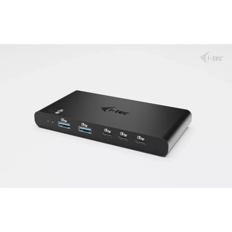 KVM doko stotelė i-tec 2 šeimininkams HDMI, USB-C sąsaja, PD 2×100W, 4K@60Hz, 2×USB-A