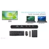 KVM doko stotelė i-tec 2 šeimininkams HDMI, USB-C sąsaja, PD 2×100W, 4K@60Hz, 2×USB-A