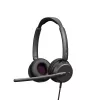 Laidinės ausinės EPOS IMPACT 400 MS UC ANC USB-C+A – viršugalvinės, 20–20000 Hz, 2 m laidas, 129 g, juodos