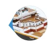 3D dėlionė Cubicfun Titanic Big T4011H — 1024 detalės, laivo modelis