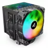 Oro aušintuvas Sharkoon A60 RGB 12 cm 500-1800 aps./min. juodas