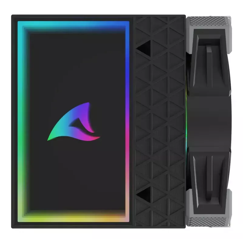 Oro aušintuvas Sharkoon A60 RGB 12 cm 500-1800 aps./min. juodas